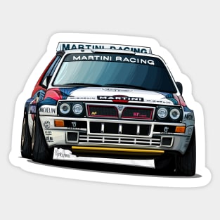 Lancia Delta Integrale Group A Sticker